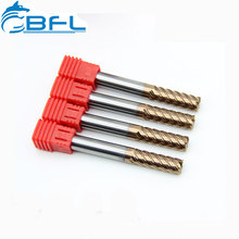 BFL CNC Milling Tools Parts Solid Carbide 6 Flutes Finishing End Mills